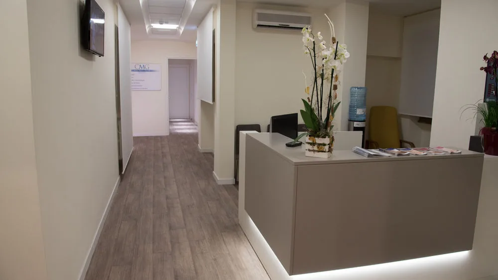 Reception della sede di Roma del Centro Medico Giancotti