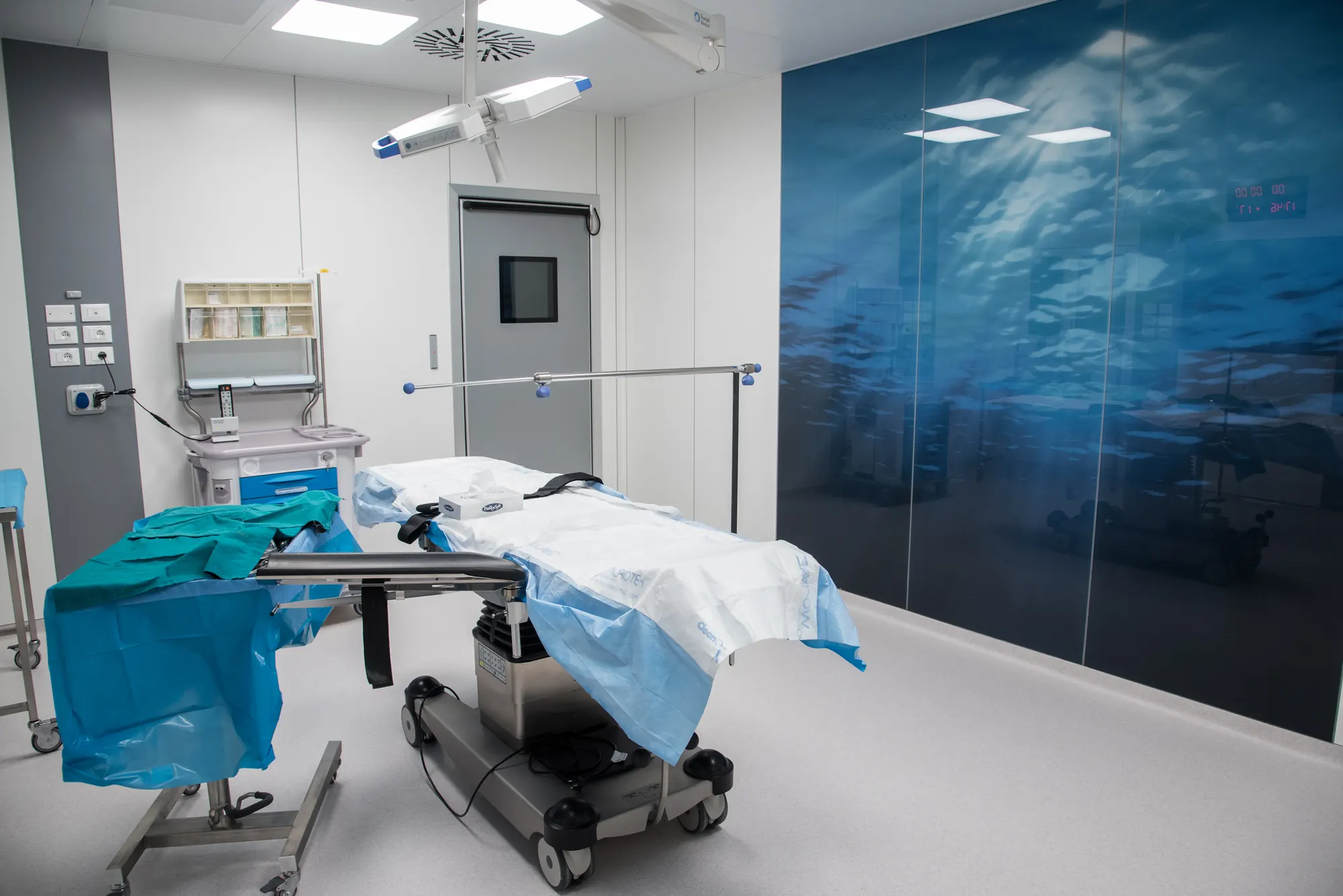 La sala operatoria del Centro Medico Giancotti a Roma